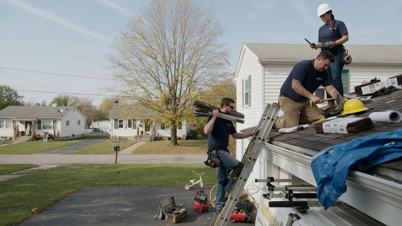 Local Roofing Contractors in Monroe Center, IL near me